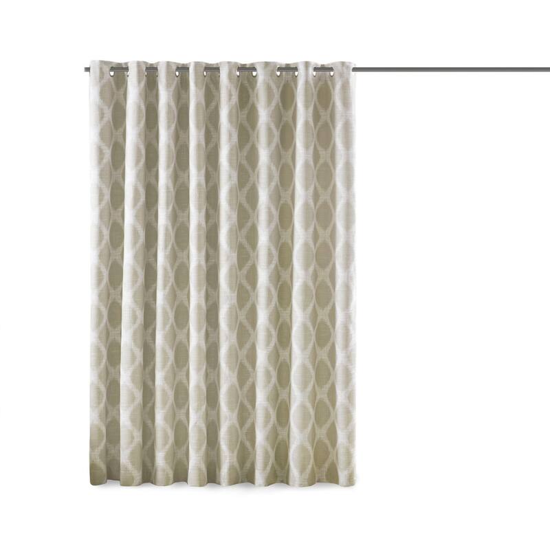 Printed Ikat Blackout Patio Curtain(Only 1 Pc Panel)