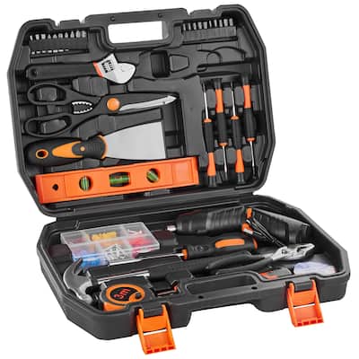 Tool Kit for Home Maintenance, DIY Projects, and Automotive Repair