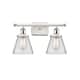 Option Clear / White and Polished Chrome