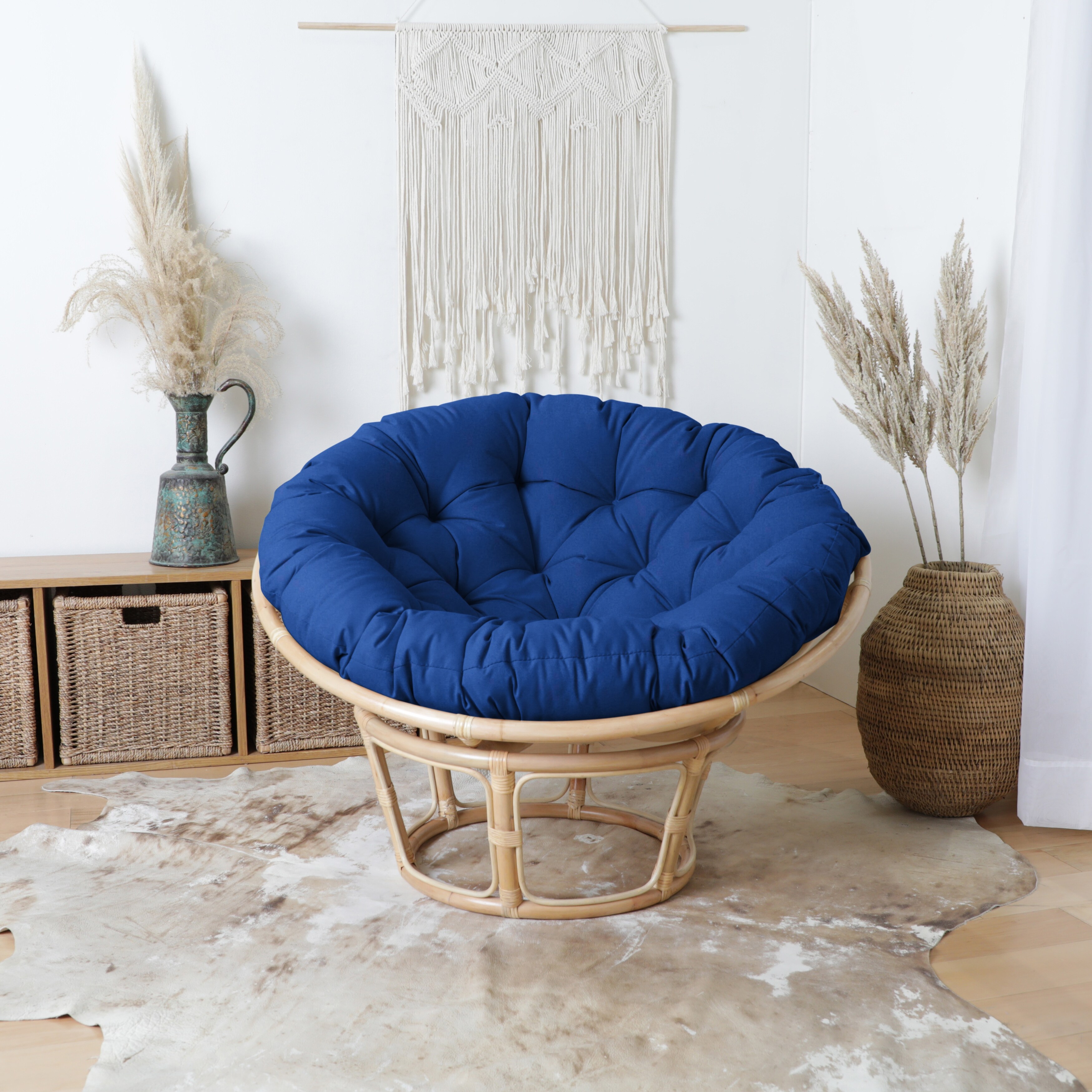 Humble Haute Round Papasan Cushion Cushion Only