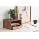 preview thumbnail 3 of 44, Kate and Laurel Hutton Floating Wall Shelf with Drawer - 12.5x10x7