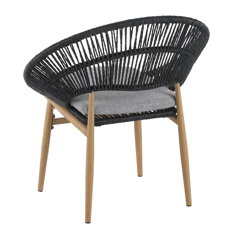Christopher Knight Home-Lingard Acacia Wood 7-Piece Outdoor Dining Set