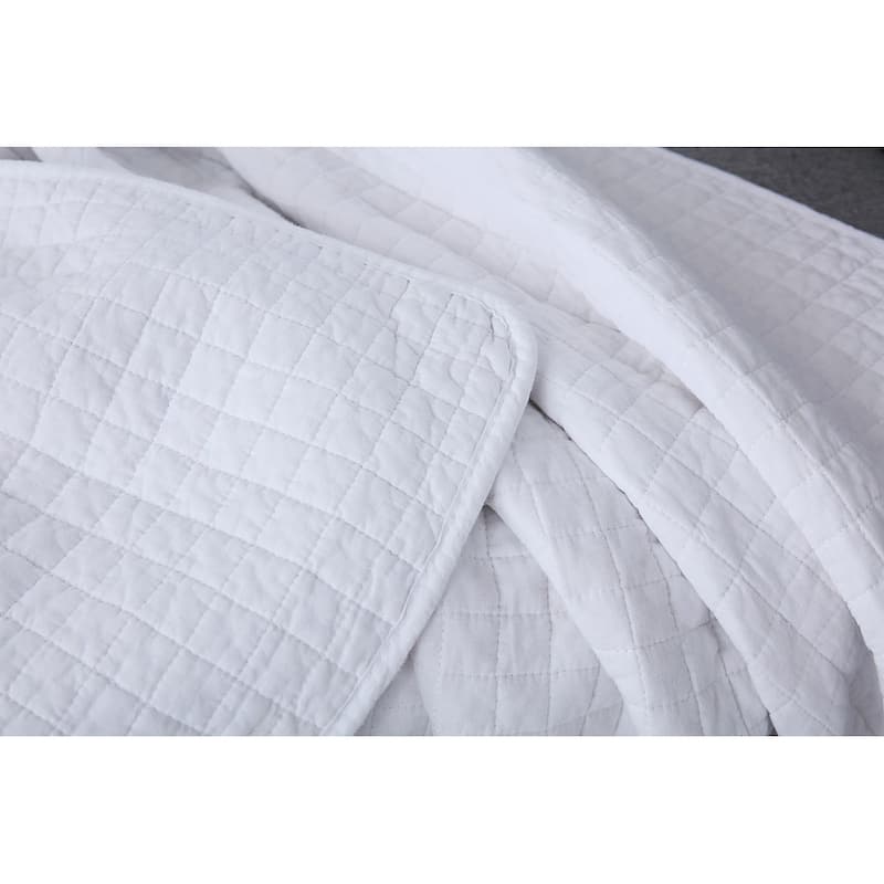 Cotton Quilt Quilted Throw Decorative Throw Blanket 50 By 60 Inches