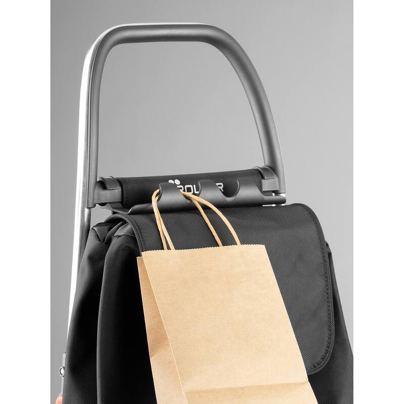 Rolser I-Max MF 4 Wheel Foldable Shopping Trolley - 15.35 in. W x 41.34 in. H x 12.6 in. D