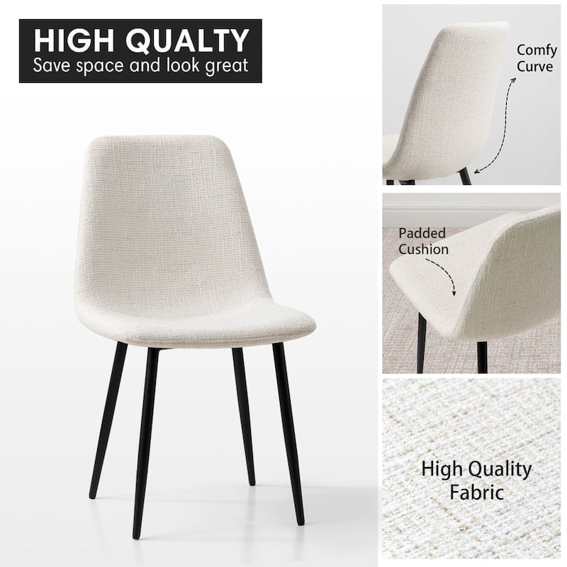 Upholstered Side Dining Chair (Set of 4)