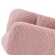 preview thumbnail 12 of 24, Rocking Chair Nursery Glider Chair High Back Rocking Armchair Upholstered Lounge Chair