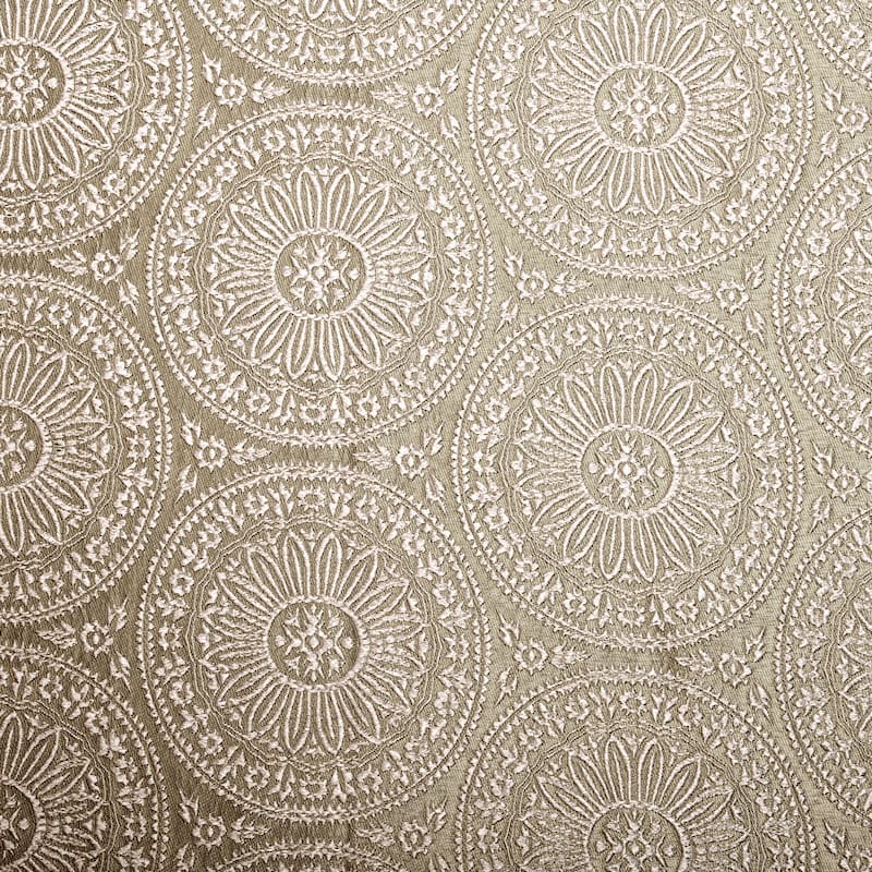 Superior Varnie Jacquard Grommet Room Darkening Curtain Panel (Set of 2)