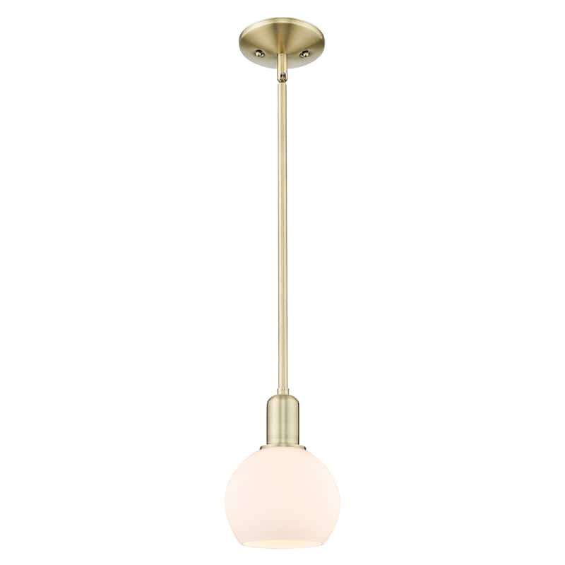 Innovations Lighting Endless Possibilities Arcadia - Athens - 1 Light 6" Stem Hung Mini Pendant