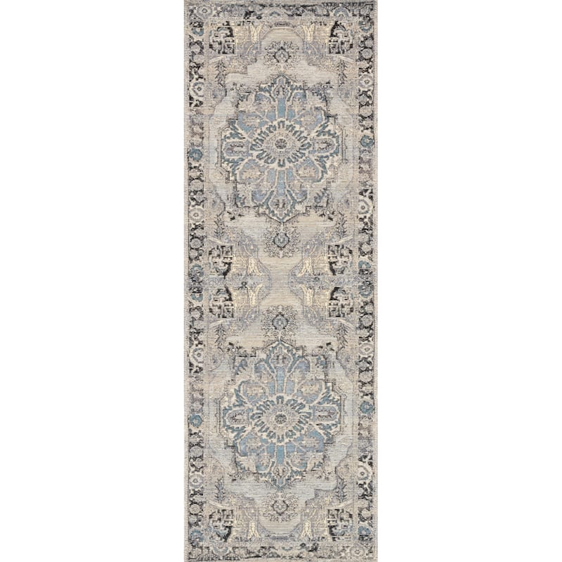 Alexander Home Armanda Modern Floral Indoor/ Outdoor Area Rug