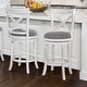 preview thumbnail 9 of 12, Barrett Swivel Counter Stool