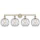 Option Antique Brass / Clear Glass with White Rope