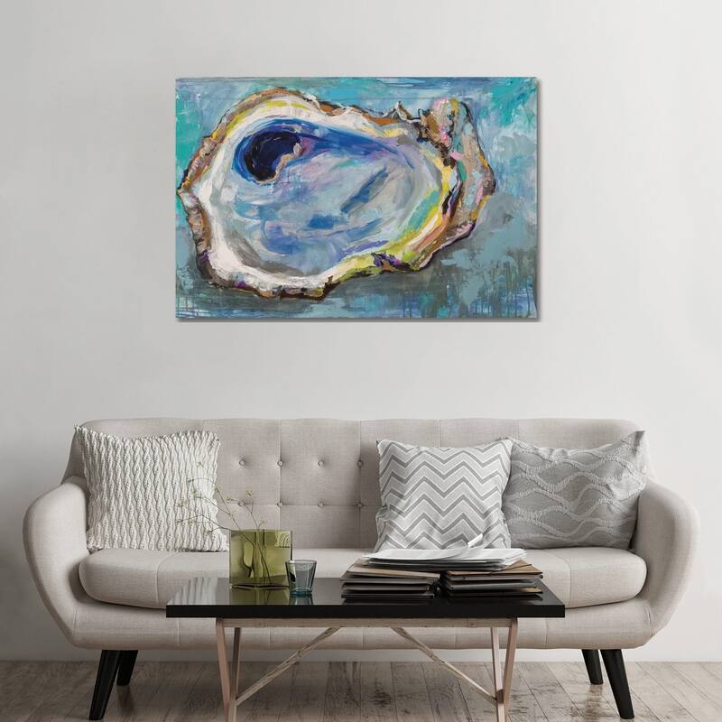 iCanvas "Oyster Two" by Jeanette Vertentes Canvas Print