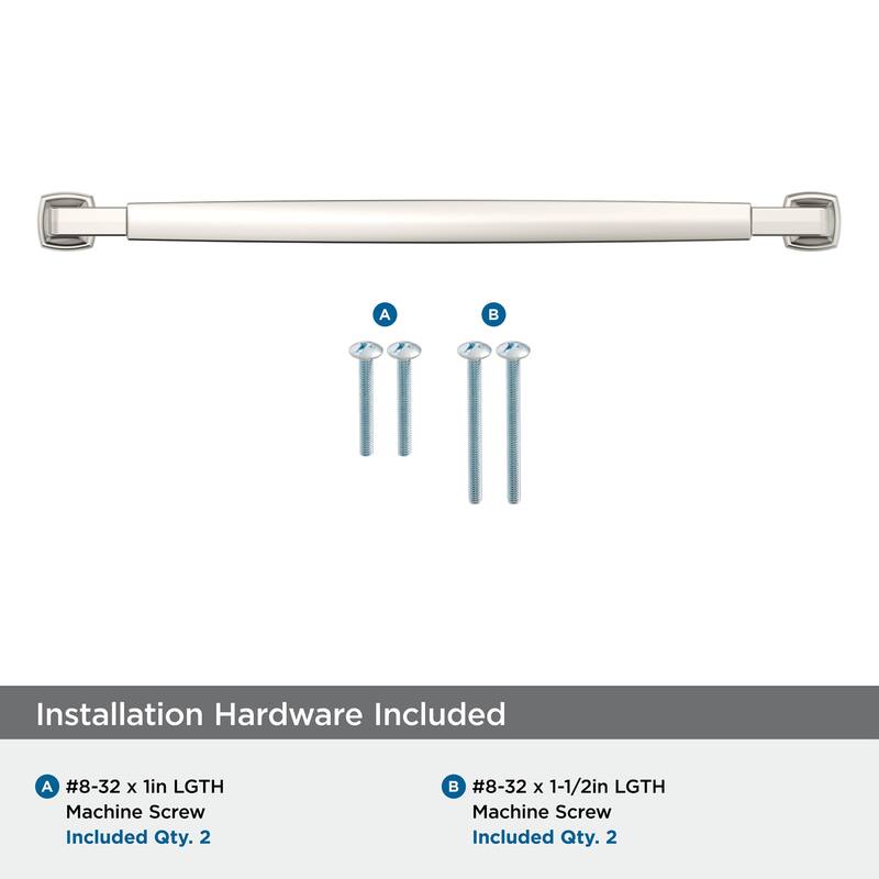 Amerock BP37400 Stature 10-1/16" Center to Center Handle Cabinet Pull