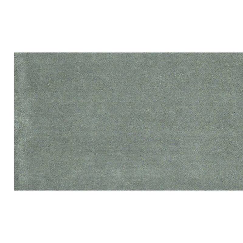 HomeRoots 8' Slate Blue Shag Runner Rug 9'3" x 12'3" Bed Bath