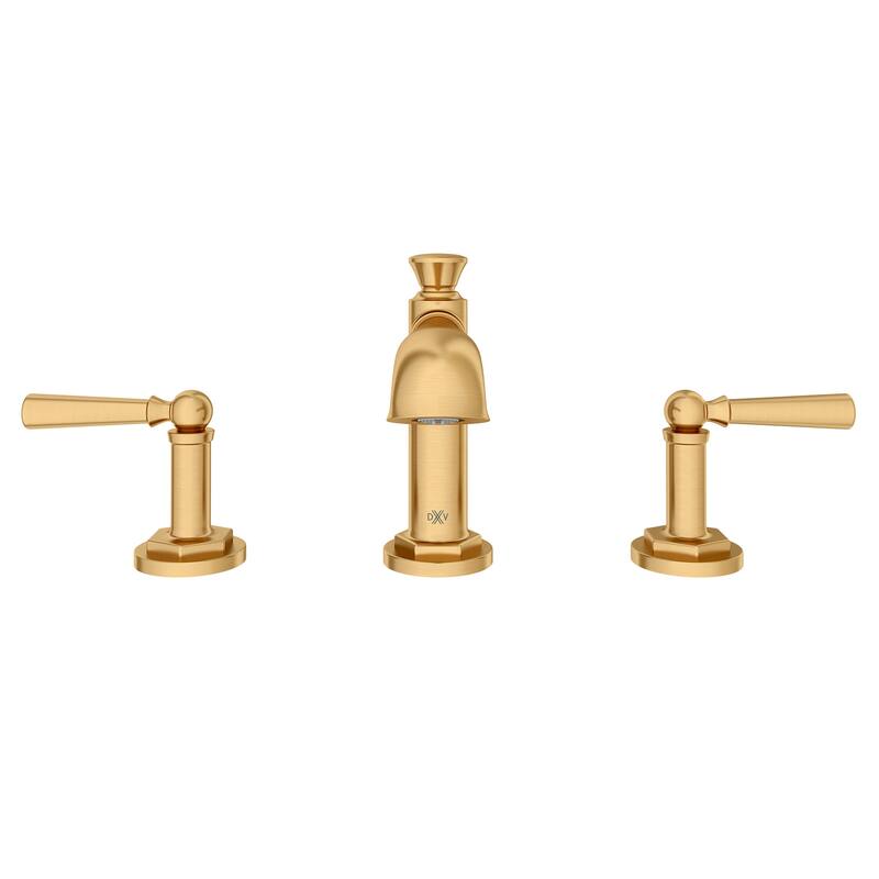 DXV D35155800 Oak Hill 1.2 GPM Widespread Bathroom Faucet - Satin Brass