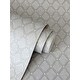 preview thumbnail 6 of 5, Fine Decor Santina Natural & Grey Trellis Wallpaper