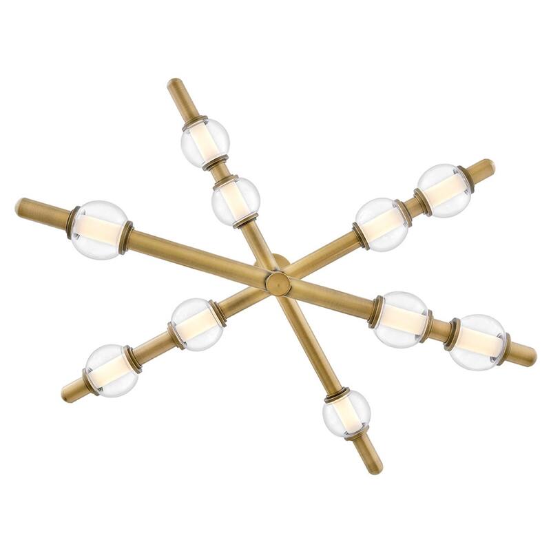 Hinkley Lighting 48335 Saxon 36" Wide LED Abstract Chandelier