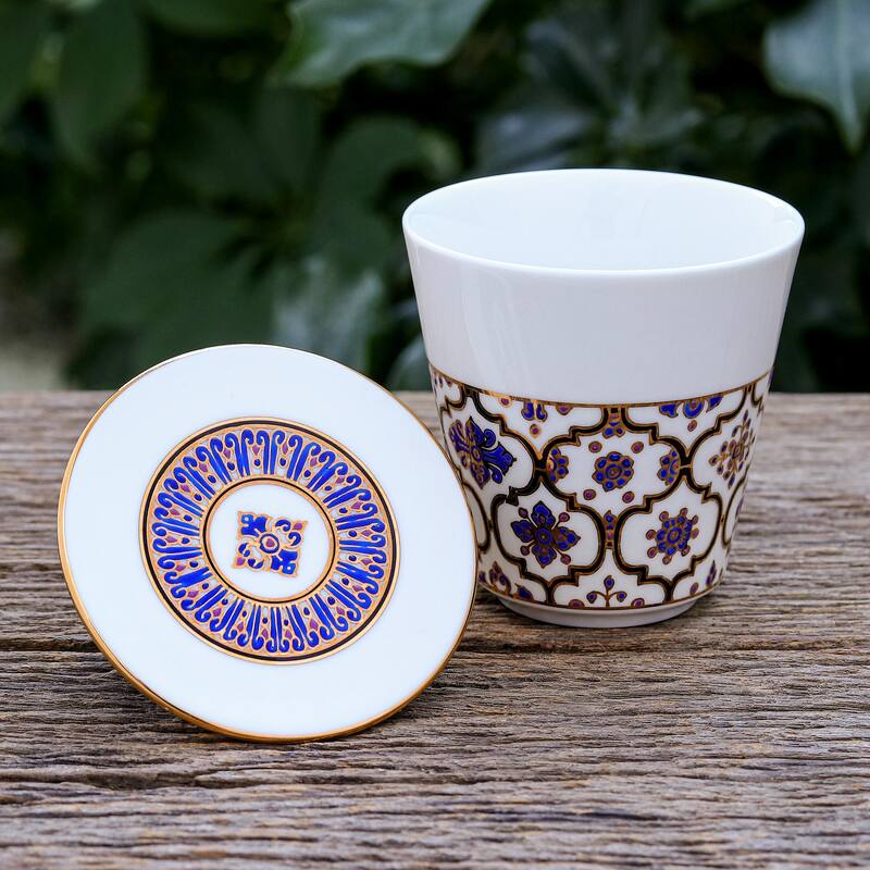 Novica Handmade Five Colors Benjarong Porcelain Mug