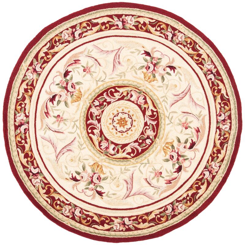 SAFAVIEH Handmade Chelsea Sangita French Country Wool Rug