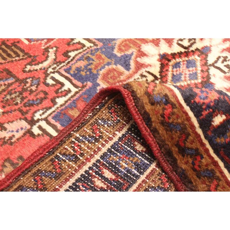 ECARPETGALLERY Hand-knotted Sarabi Red Wool Rug - 3'7 x 4'11