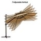 preview thumbnail 3 of 39, Pellebant 11.5 FT Double Top Patio Cantilever Umbrella, Base Not Included