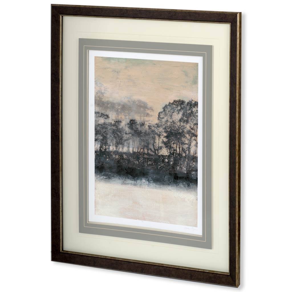 Blush Tree Line I Framed Art Print