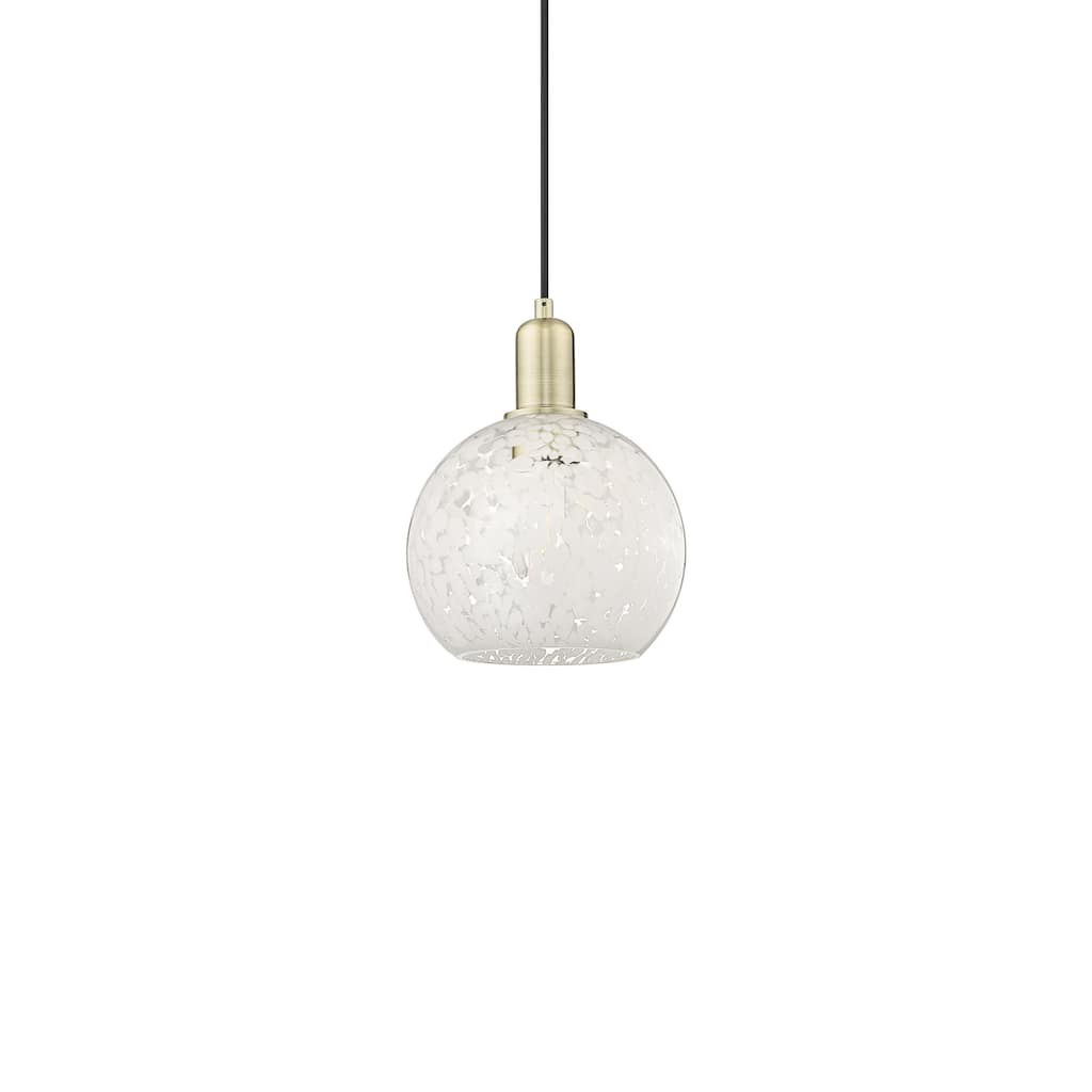Innovations Lighting 716-1P-11-8 White Mouchette Pendant White