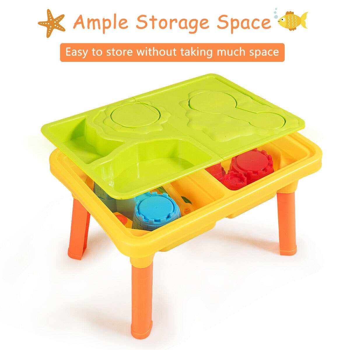 easy store sand and water table