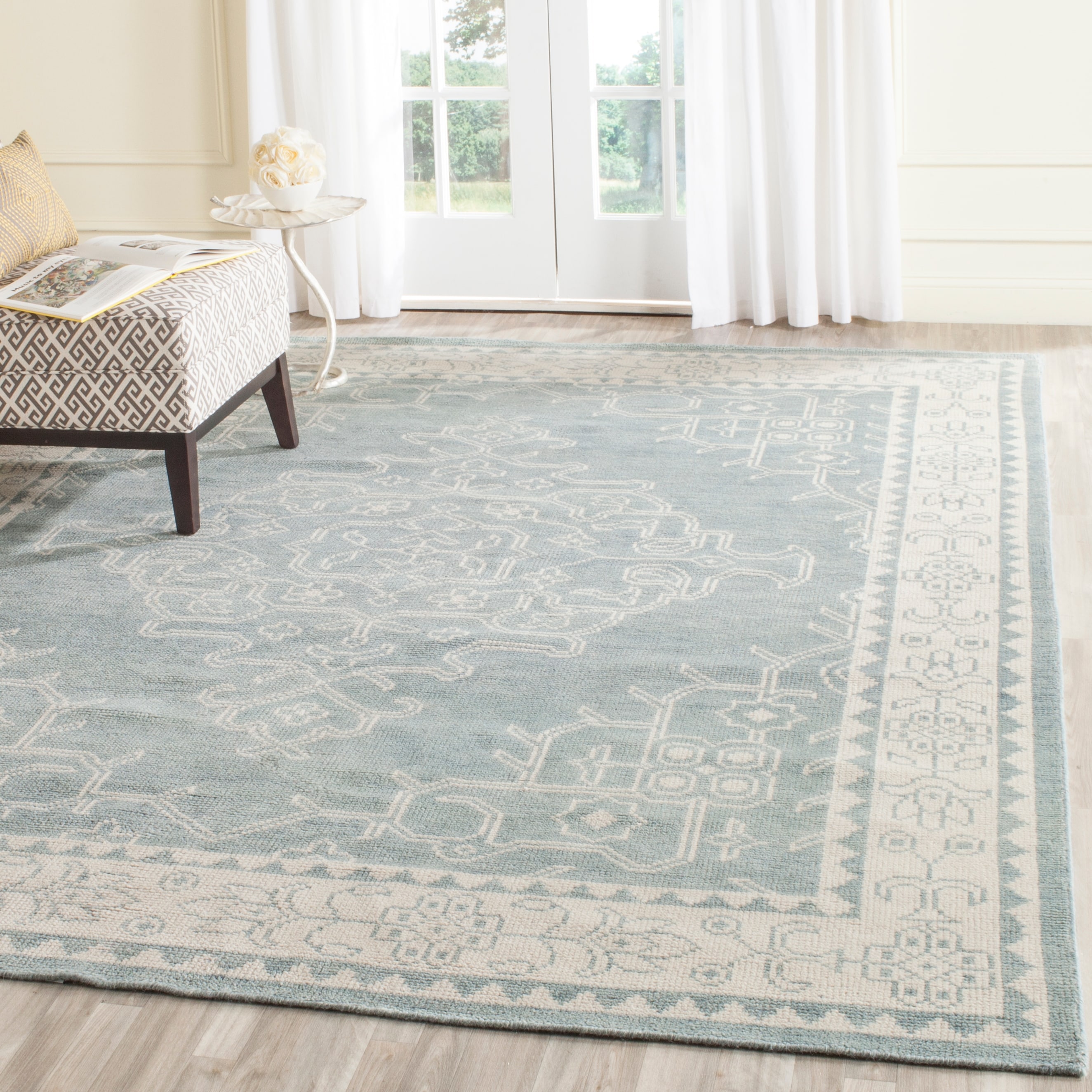 SAFAVIEH Hand-knotted Kenya Gerburg Southwestern Tribal Wool Rug