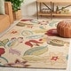 preview thumbnail 2 of 15, SAFAVIEH Handmade Blossom Paisley Thursa Modern Floral Wool Rug
