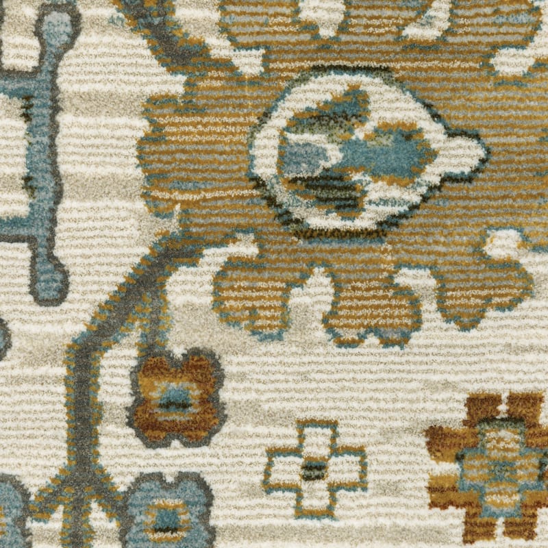 Style Haven Kellan Floral Oriental Area Rug