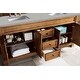 preview thumbnail 26 of 33, James Martin Vanities Brookfield 72" Double Vanity, Country Oak