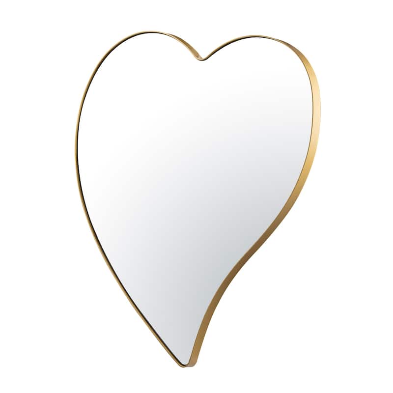 Who Do Ya Love 30x30 Framed Heart Mirror