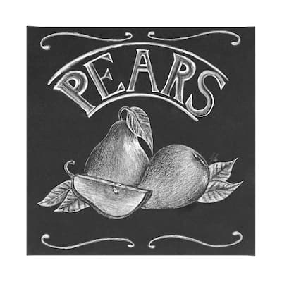 Farm Fresh Pears (38 x 38) Canvas Art Print