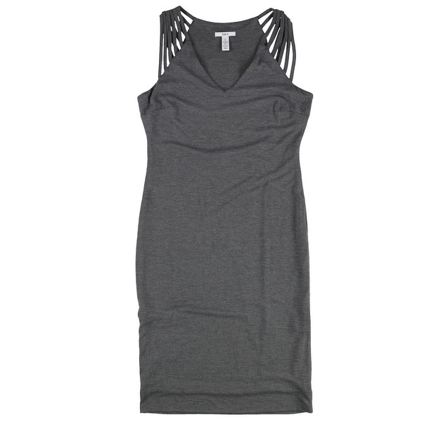 grey sleeveless t shirt dress The Selfie Tank Dress main image 0