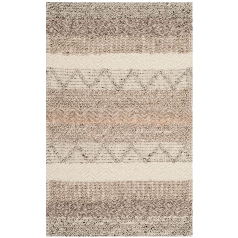 SAFAVIEH Handmade Natura Adamantini Wool Rug - 2' x 3' - Beige