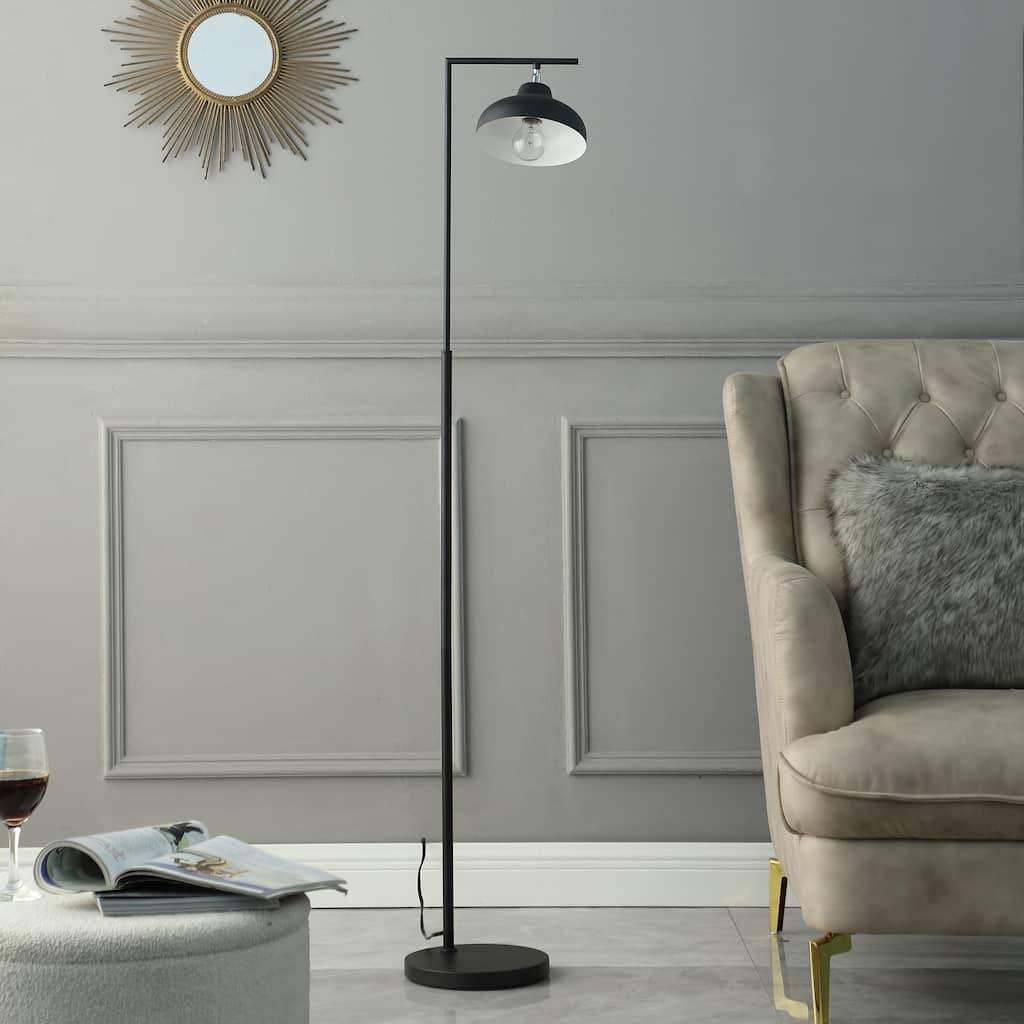 63.25 In. Industrial Farmhouse Metal Floor Lamp