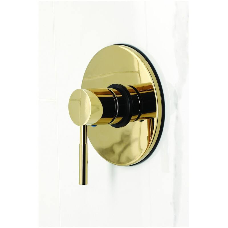 Kingston Brass KB633.DL Concord Tub and Shower Trim Package with 1.8