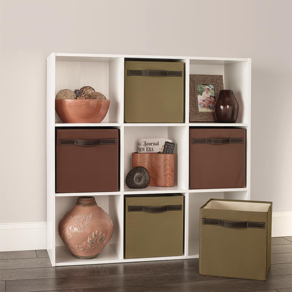ClosetMaid 11-inch Bronze Premium Fabric Bin