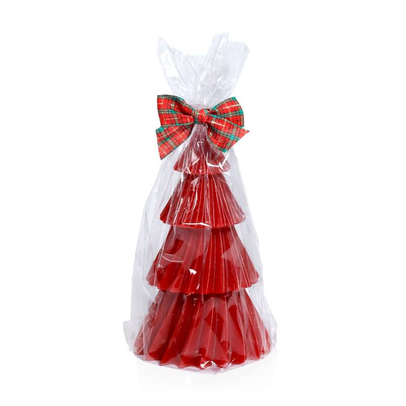 Twinkle Tree Decorative Holiday Candles, Set of 6