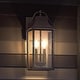 preview thumbnail 1 of 6, Luxury Vintage Outdoor Wall Sconce, 18.5"H x 9"W, with Tutor Style, Estate Bronze, by Urban Ambiance