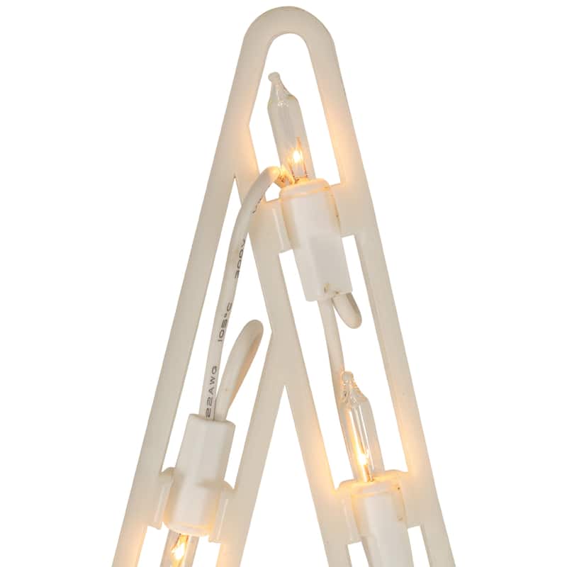 Lighted Star of Bethlehem Christmas Window Decoration - 18"