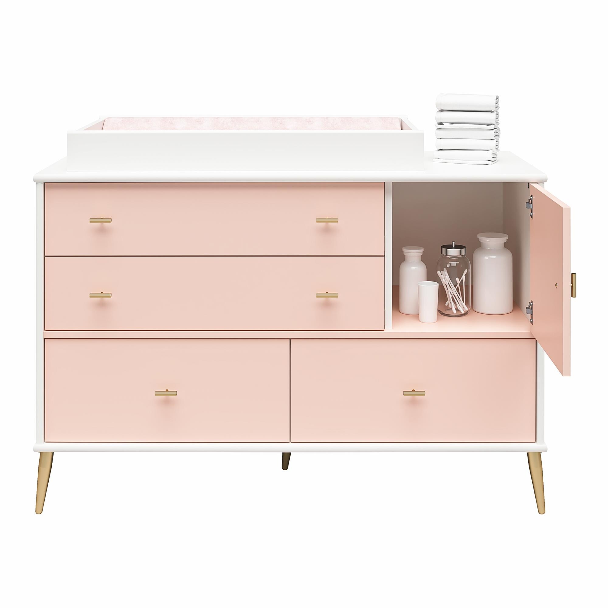 Rose gold changing table outlet