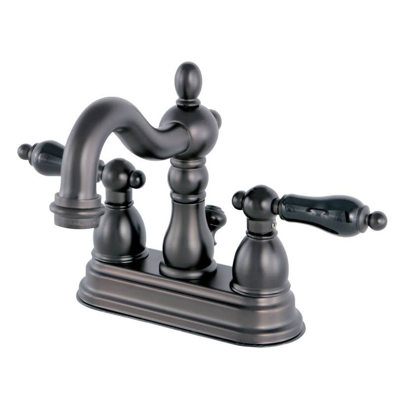 Kingston Brass Duchess 1.2 GPM Centerset Bathroom Faucet with Pop-Up - Oil Rubbed Bronze