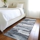 preview thumbnail 66 of 143, Premium Washable Super Soft Modern Casual Mayfield Rug Gray - 2'3" x 7'6"