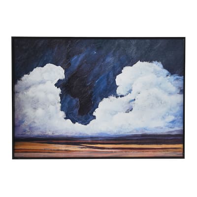 Shoreline Landscape in Metal Frame