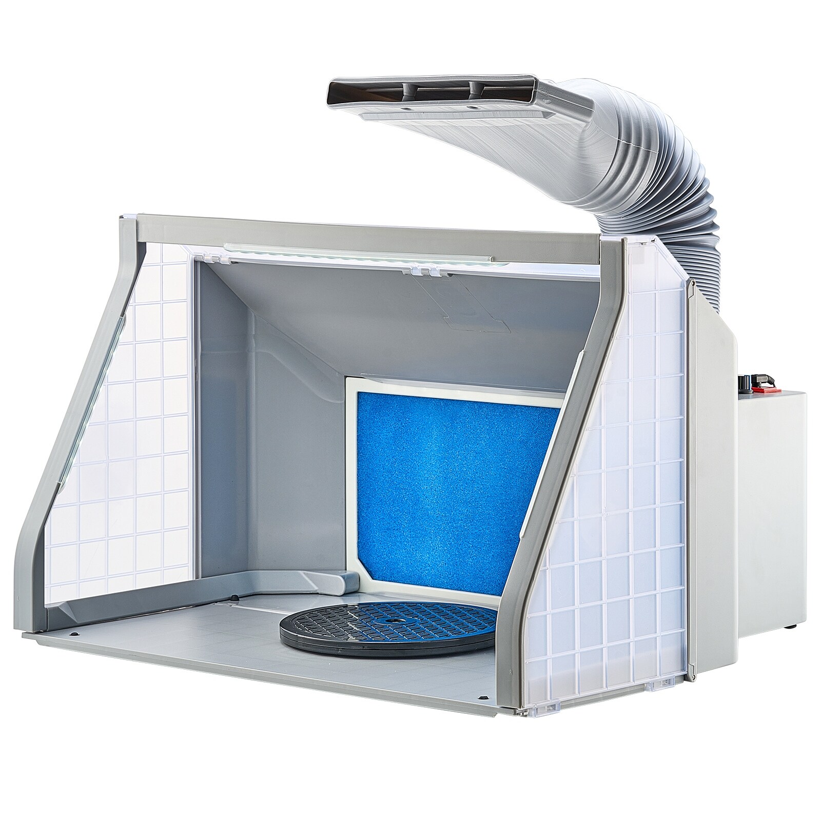 Airbrush Spray Booth, Dual-Fans Portable Hobby Airbrush