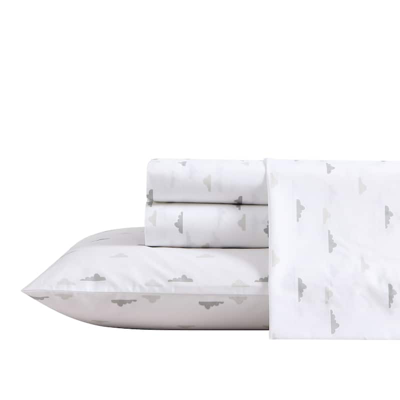 Poppy & Fritz Cotton Percale Printed Bed Sheet Sets