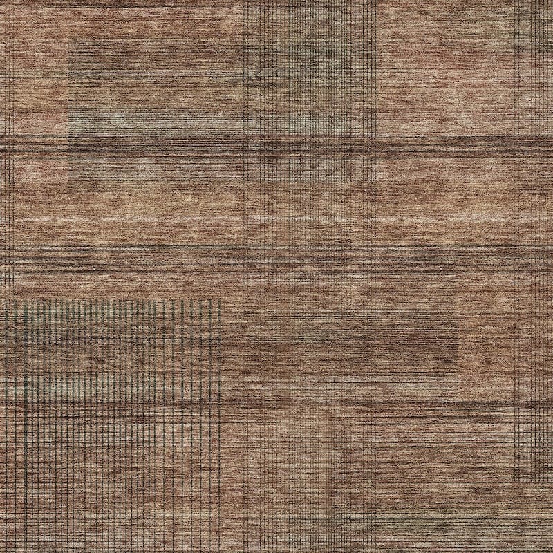 HomeRoots Striped Transitional Rectangle Outdoor Rug