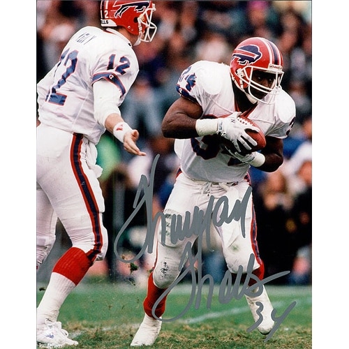 Signed Thomas Thurman Buffalo Bills 8x10 Photo autographed
